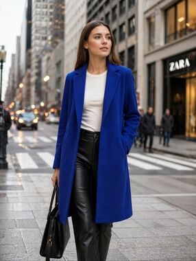 Zara Peacoat NWT